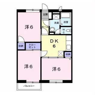サンマリーナ【2階】の間取り