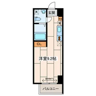 アフィーノ川崎【3階】の間取り