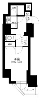 ハーモニーレジデンス大塚山手【3階】の間取り