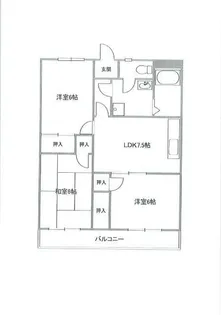 エトワール湘南【3階】の間取り