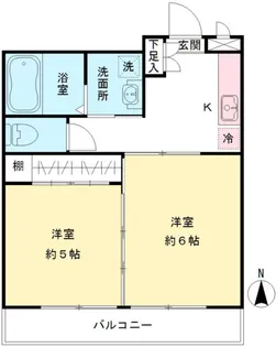 メゾンドールタカハシ【2階】の間取り