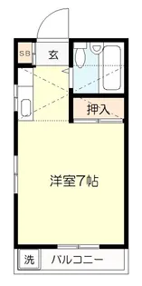 ハートランド長津田【2階】の間取り
