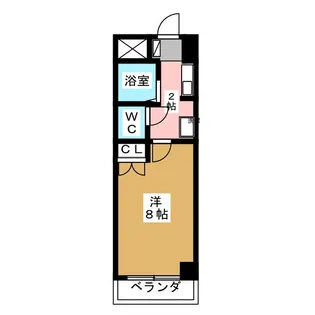 PRIME KANAYAMA【7階】の間取り