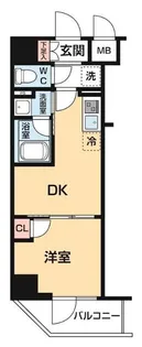 ハーモニーレジデンス大塚山手インサイド【3階】の間取り