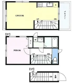 アトレ高田【2階】の間取り