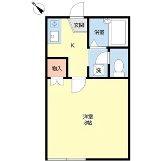 ヴィラ園生【1階】の間取り