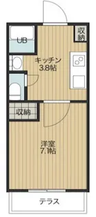 コンフォートハイツ南橋【1階】の間取り