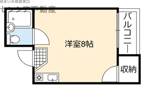 麗風館【4階】の間取り
