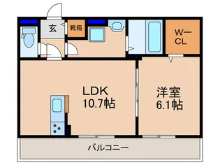 フェアリーIII【2階】の間取り