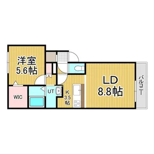 クオーレ【2階】の間取り