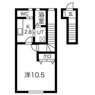 filo(フィーロ)A【2階】の間取り