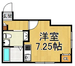 グランハウス甲子園【3階】の間取り