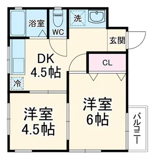 メゾンさかい【3階】の間取り