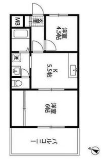 INOVE横濱長津田【1階】の間取り