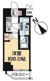 LUMEED横濱末吉町【4階】の間取り