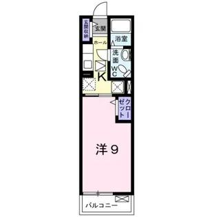 アルドゥル大和郡山【1階】の間取り