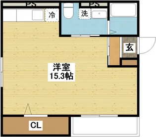レセンテ東長崎【1階】の間取り