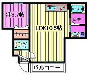 フェリーチェII【1階】の間取り