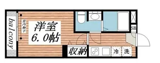 ルッシェロ稲毛【2階】の間取り