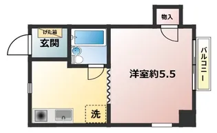 ハイツブルーム【2階】の間取り