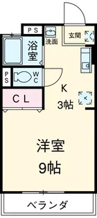 ハイツ清水II【2階】の間取り
