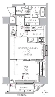 RELUXIA両国緑4丁目【3階】の間取り