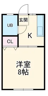 シティハイムプロキオン【2階】の間取り