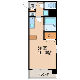 アメニティ泉【5階】の間取り