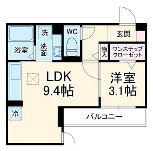 Regina武蔵小杉【2階】の間取り