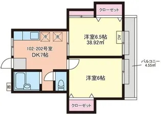 セドロトレス【1階】の間取り