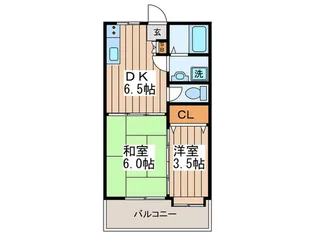 セレーソI【2階】の間取り