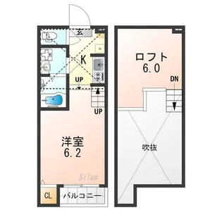 エスカラーダTAKEDA【1階】の間取り
