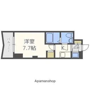 セレニテ新大阪弐番館【12階】の間取り
