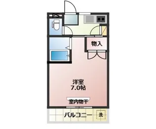 パークプレイス平井II号棟【4階】の間取り