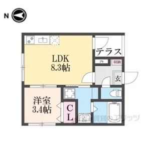 SUMIKA10【1階】の間取り