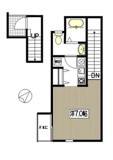 ファミールE【2階】の間取り