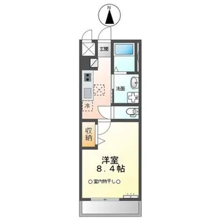 メゾン カルム【1階】の間取り