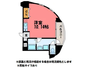 ベルディナトキワ【6階】の間取り
