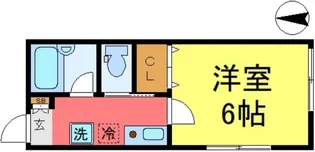 ハイム恵【1階】の間取り