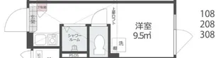 ノースヒル新宿ウエスト【3階】の間取り