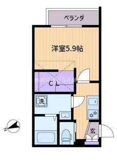 シャイニングマンション【3階】の間取り