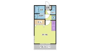 リノハイツ鈴蘭台駅前A棟【1階】の間取り