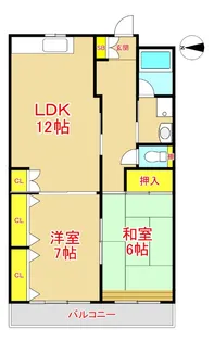 そらとぶくじらやよい館【2階】の間取り