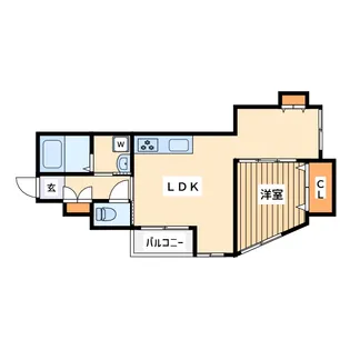 レサージュ南橋本弐番館【5階】の間取り