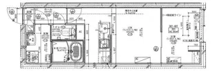 HWHILLS東日暮里II【4階】の間取り