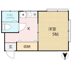 ハイム木村【2階】の間取り