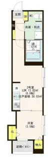 プルヴィウス【1階】の間取り