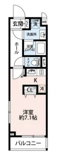 プレール・ドゥーク学芸大学II【3階】の間取り