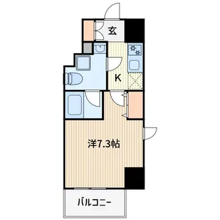 アンベリール西川口参番館【8階】の間取り