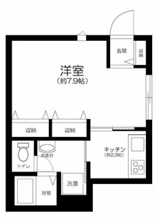 グレイス高砂【1階】の間取り